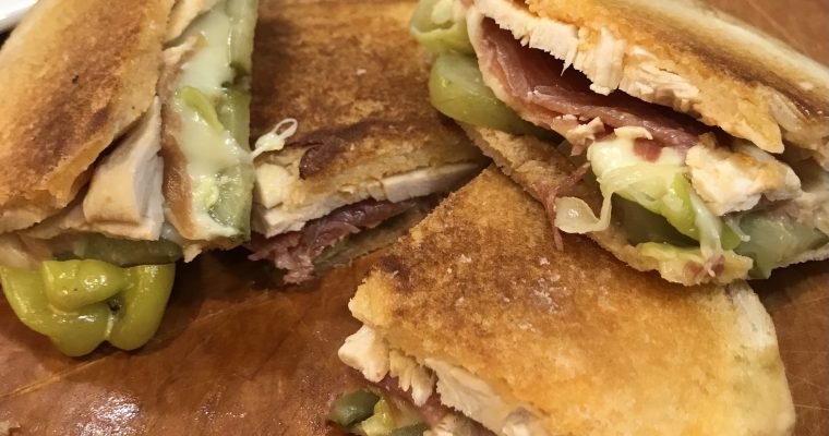 Turkey Cubano Sandwich