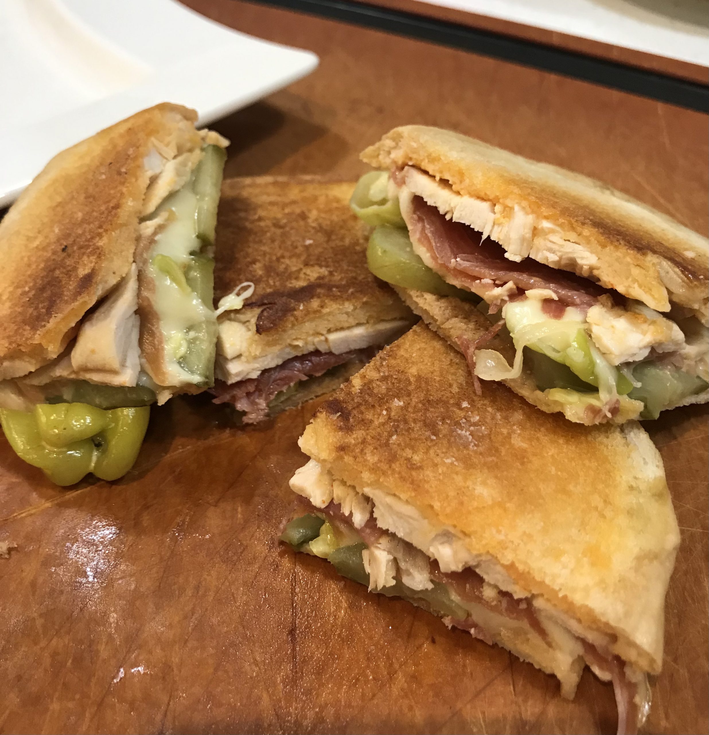 Turkey Cubano Sandwich