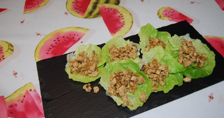 Asian Chicken/Turkey Lettuce Wraps