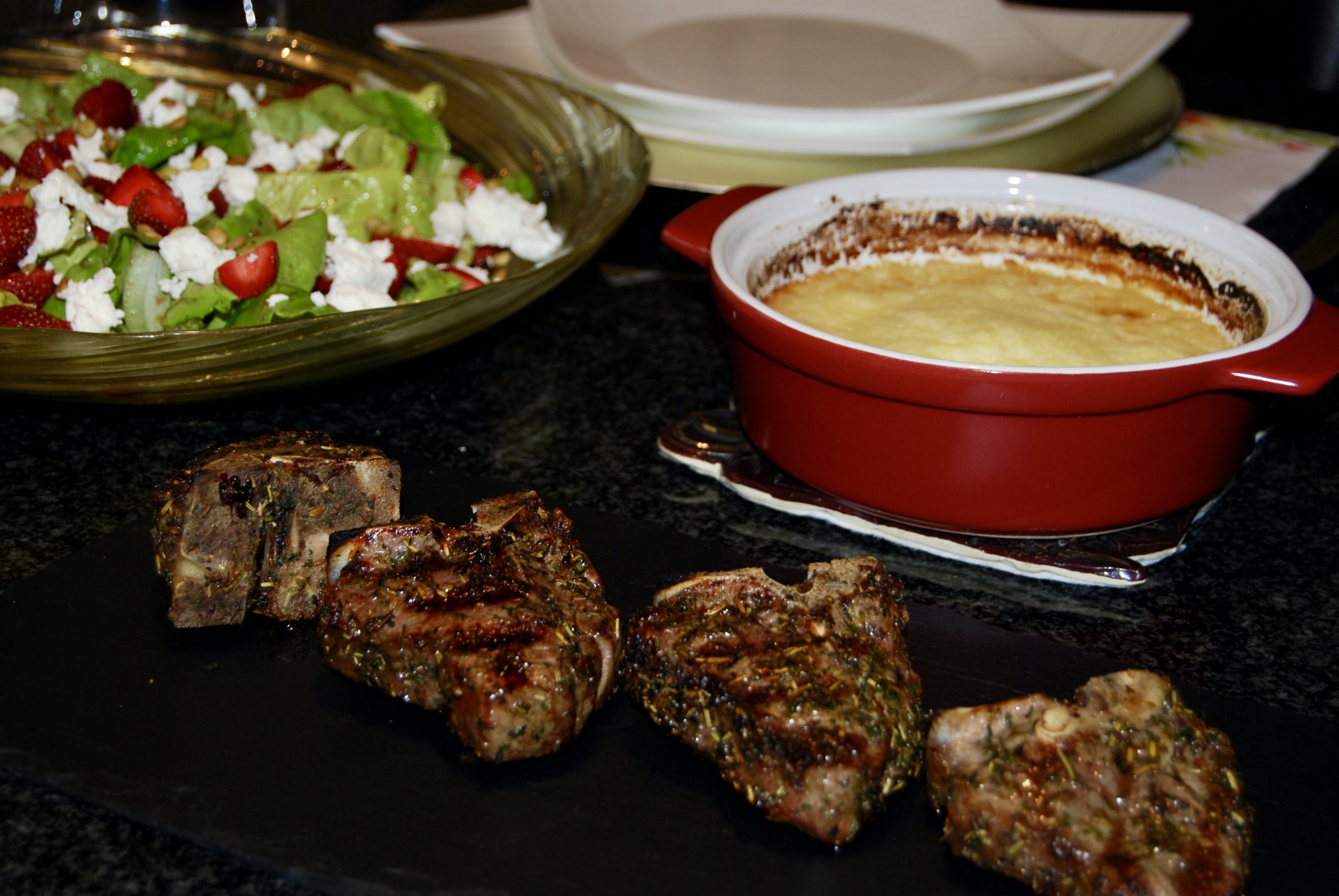 Greek Marinated Lamb Chops