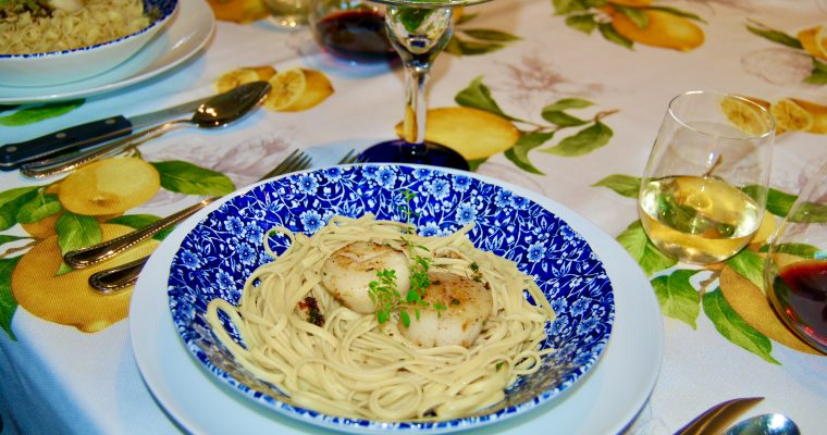 Brown Butter Scallops