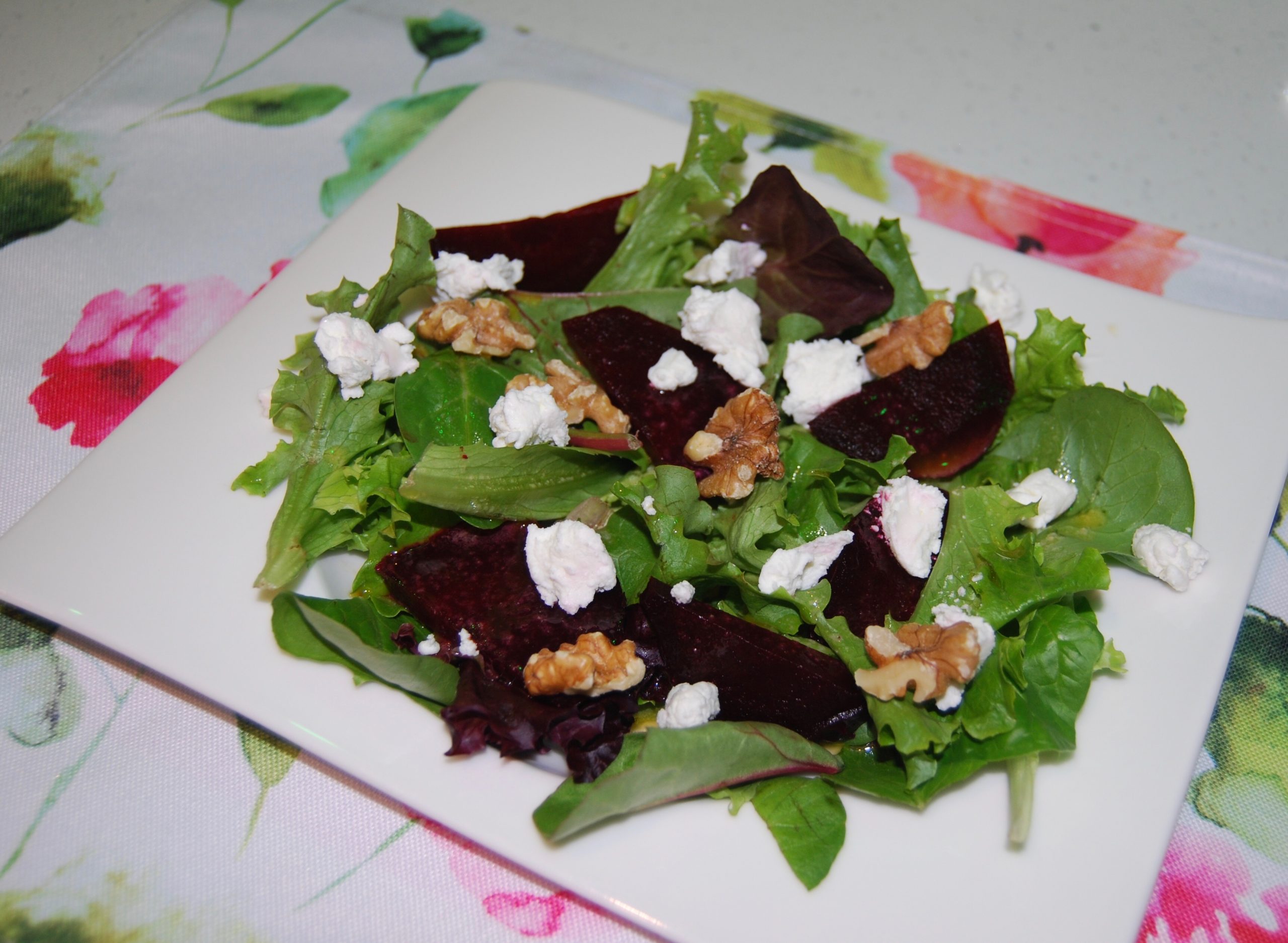 Roasted Beet and Chèvre(Goat Cheese Salad)