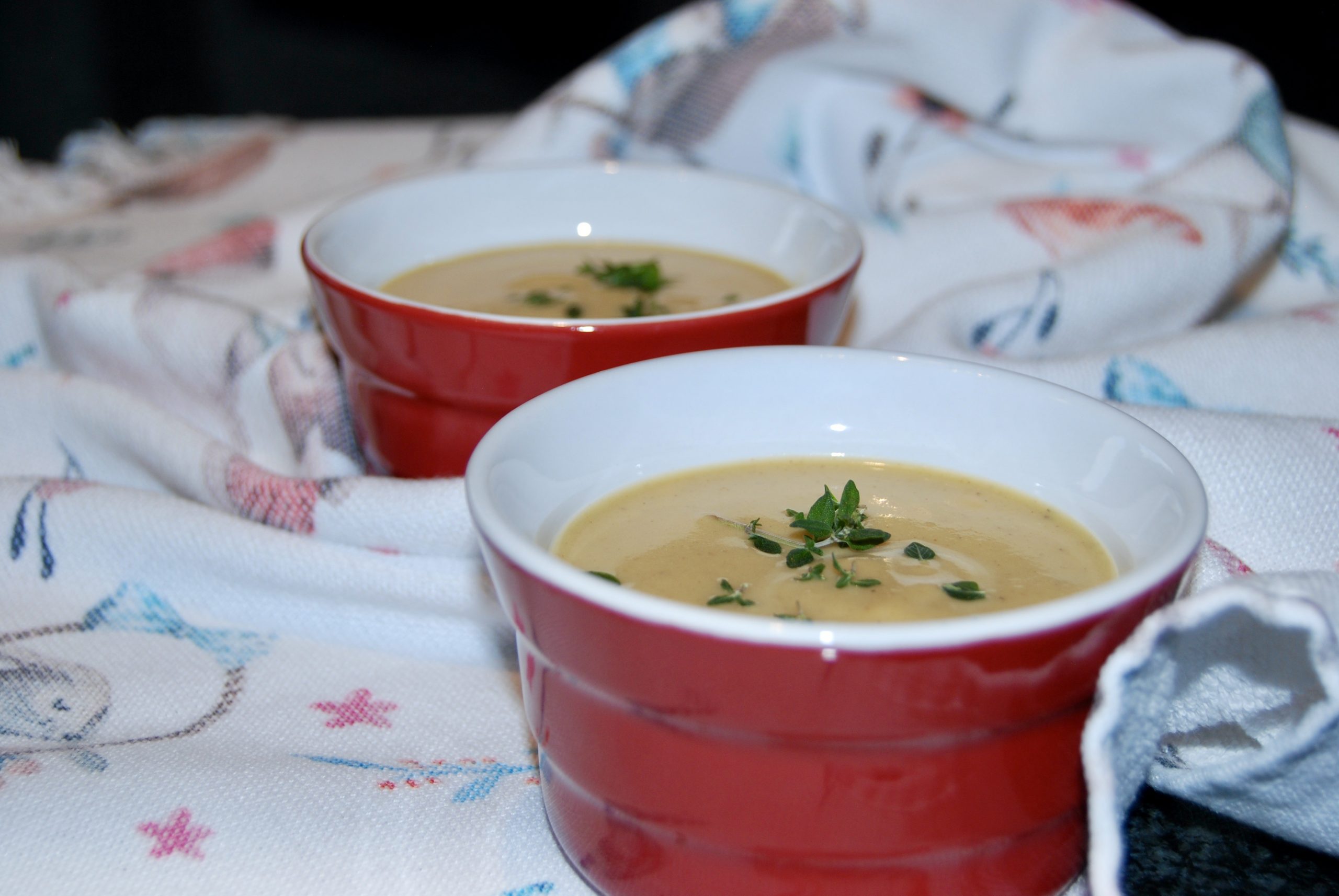 Roasted Cauliflower Soup