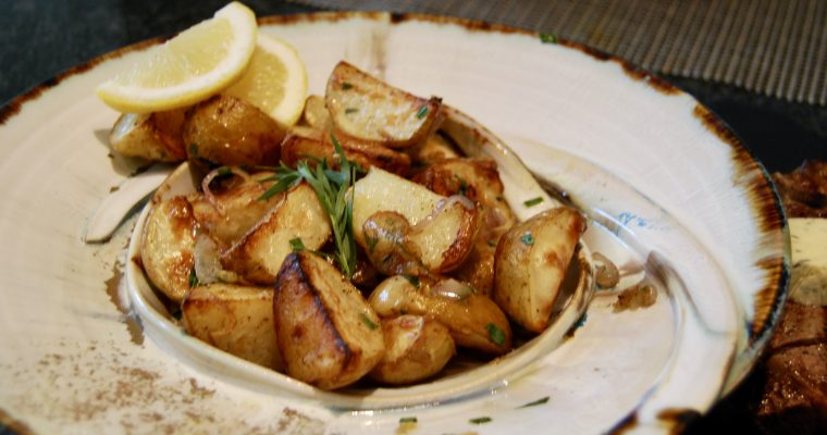 Roasted/Grilled Tarragon Potatoes