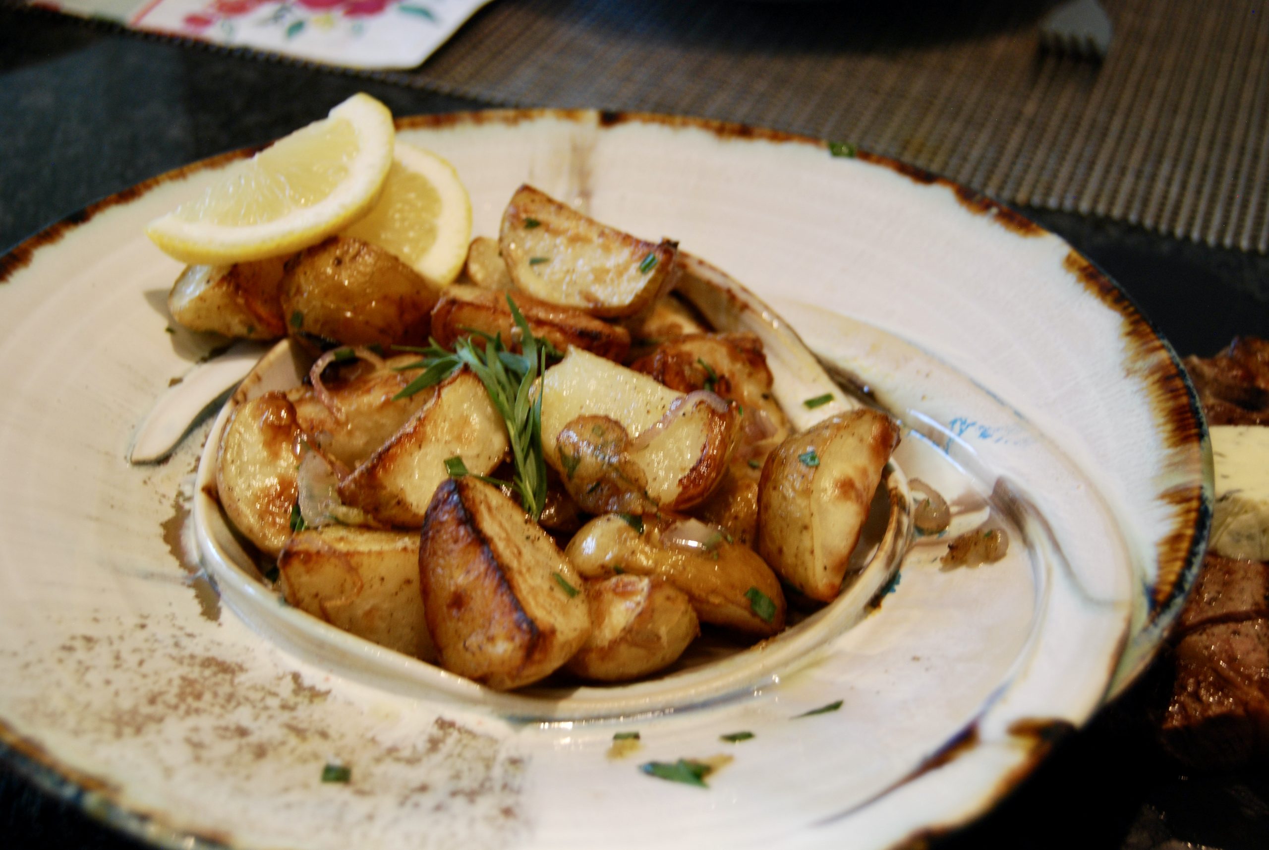 Roasted/Grilled Tarragon Potatoes