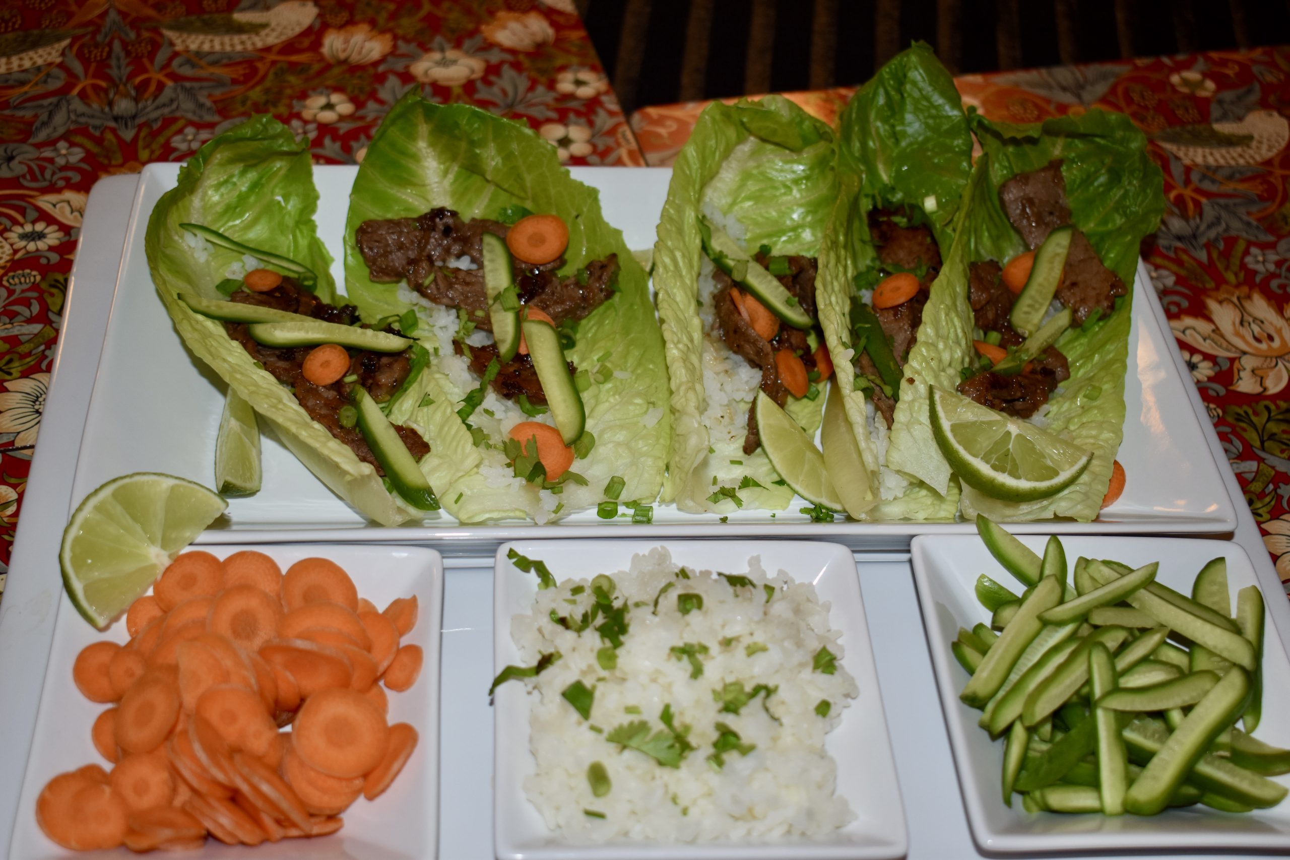 Korean Beef Lettuce Wraps