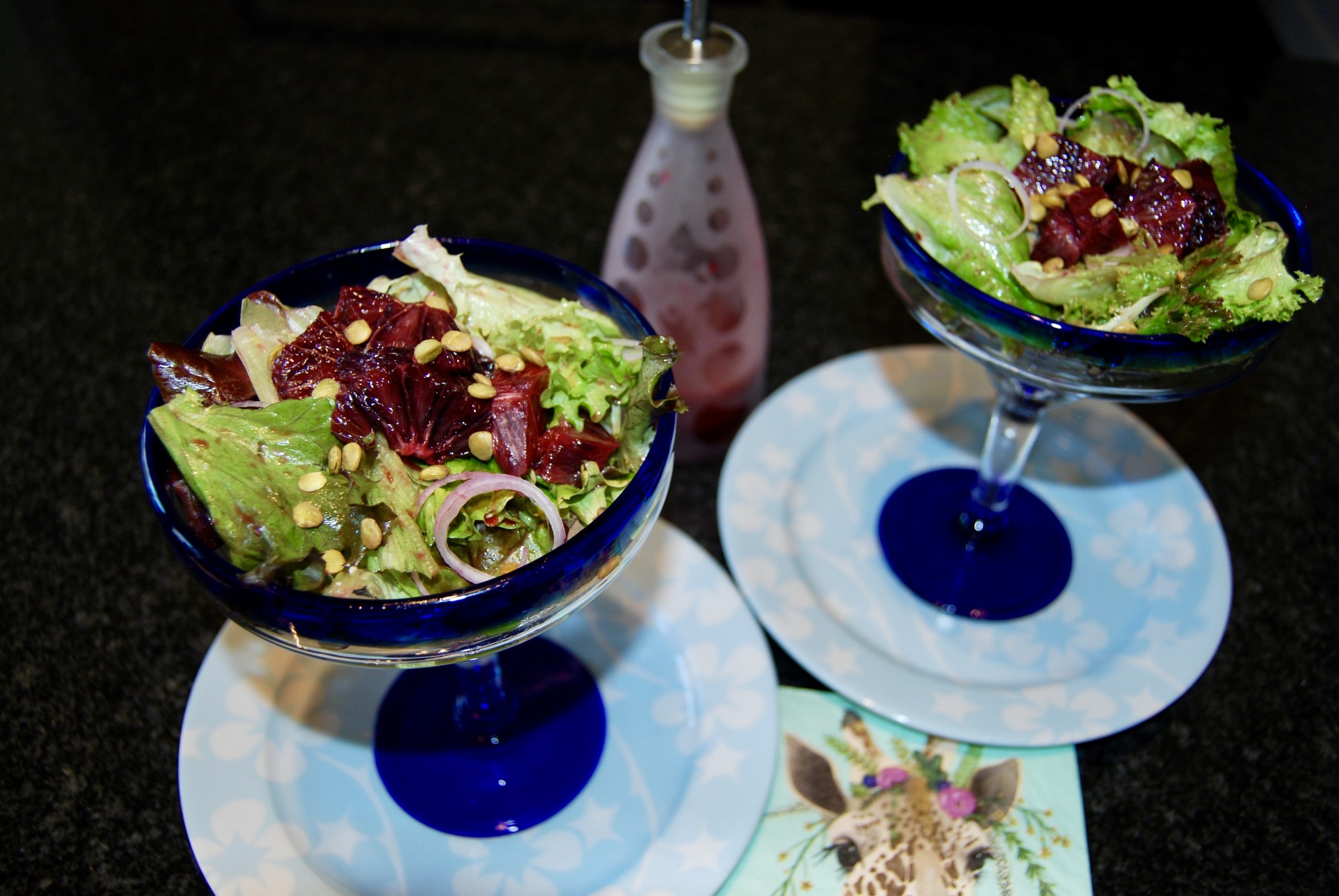 Blood Orange Salad and Vinaigrette