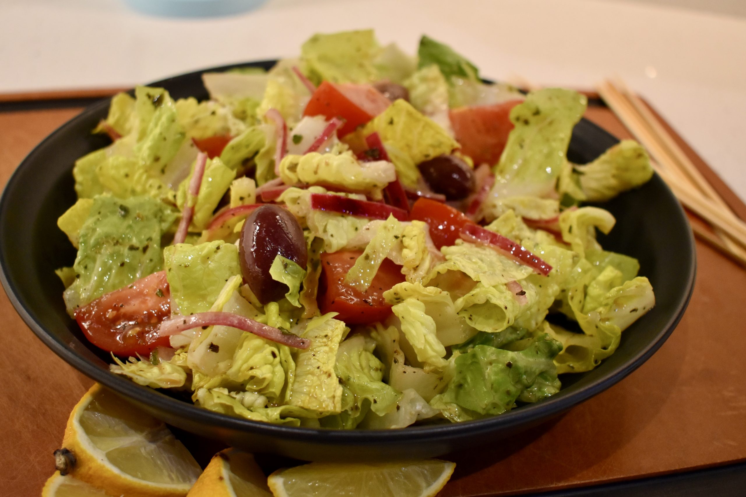 Italian Salad Dressing (and Salad)