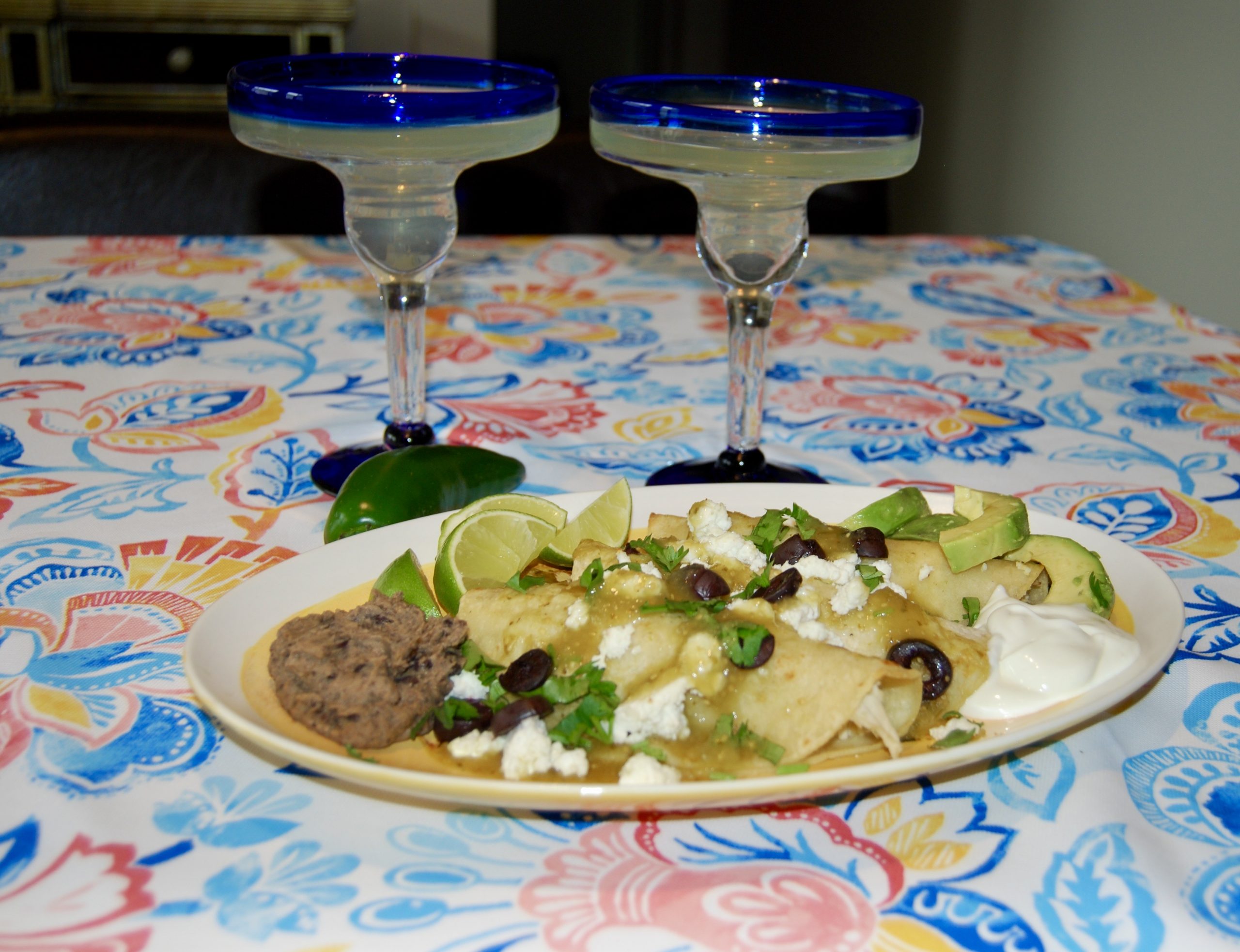 Enchiladas Verde