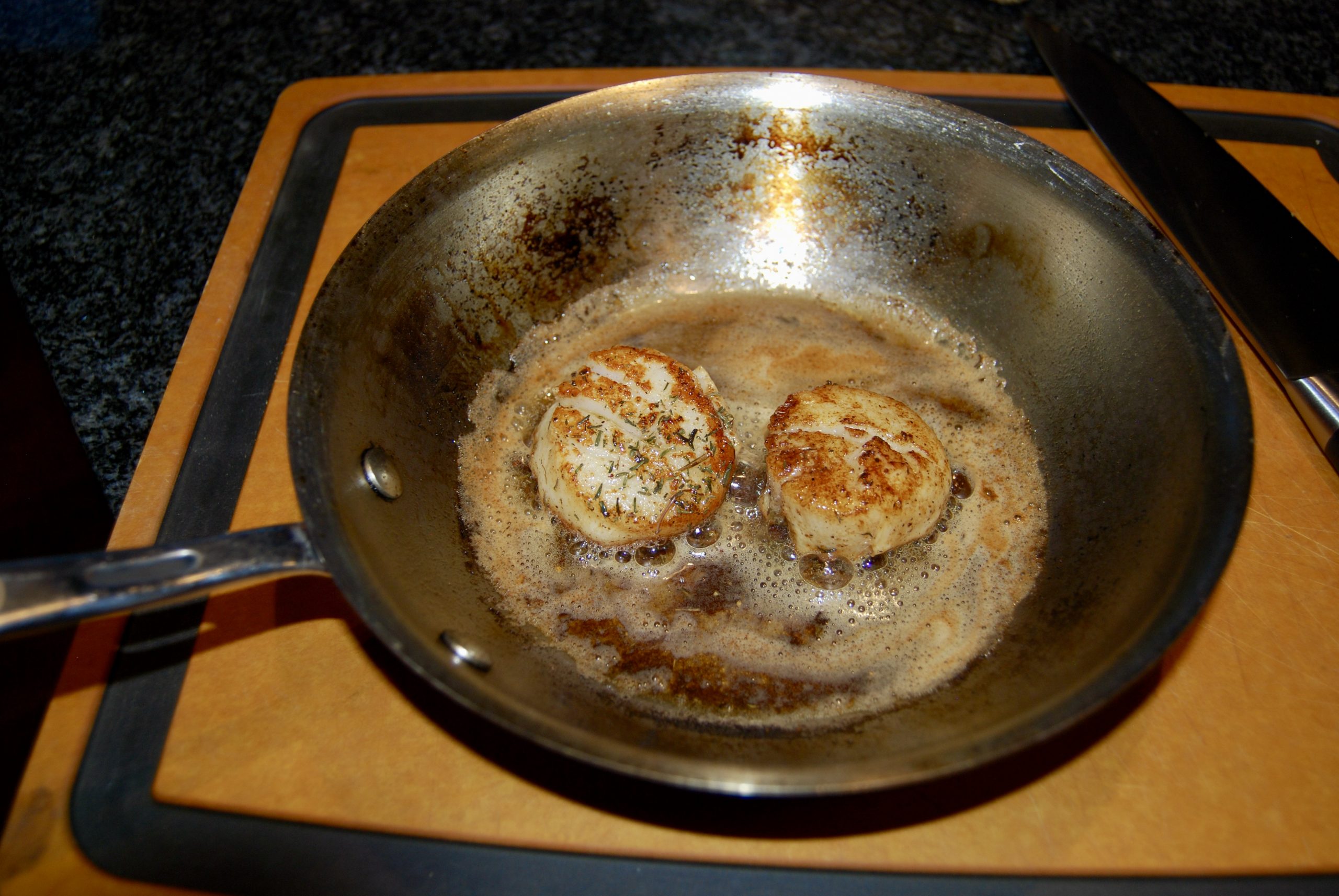 Brown Butter Scallops