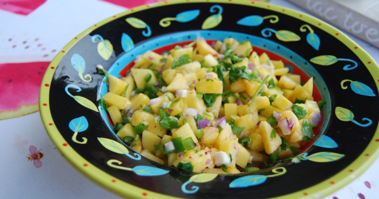 Peach/Mango Salsa