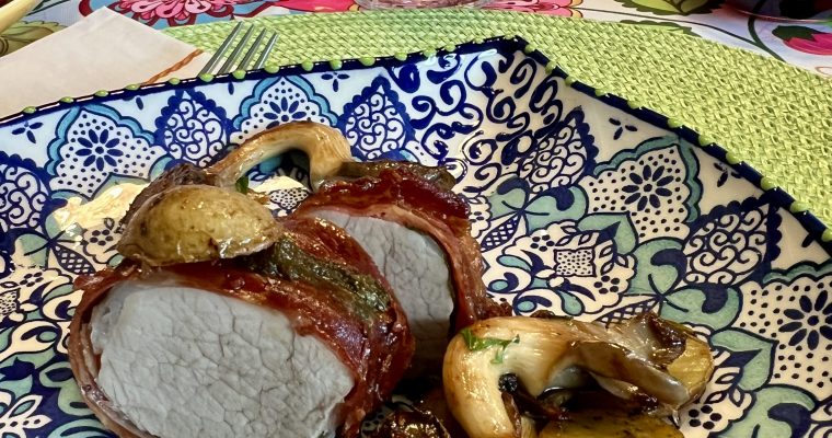 Prosciutto Wrapped Pork Tenderloin